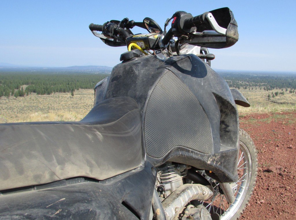 2009 Kawasaki KLR650 review with performance upgrades and modifications
