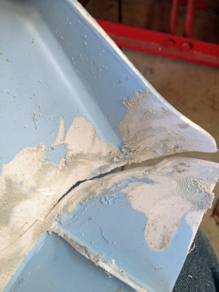 dirt bike plastic repair