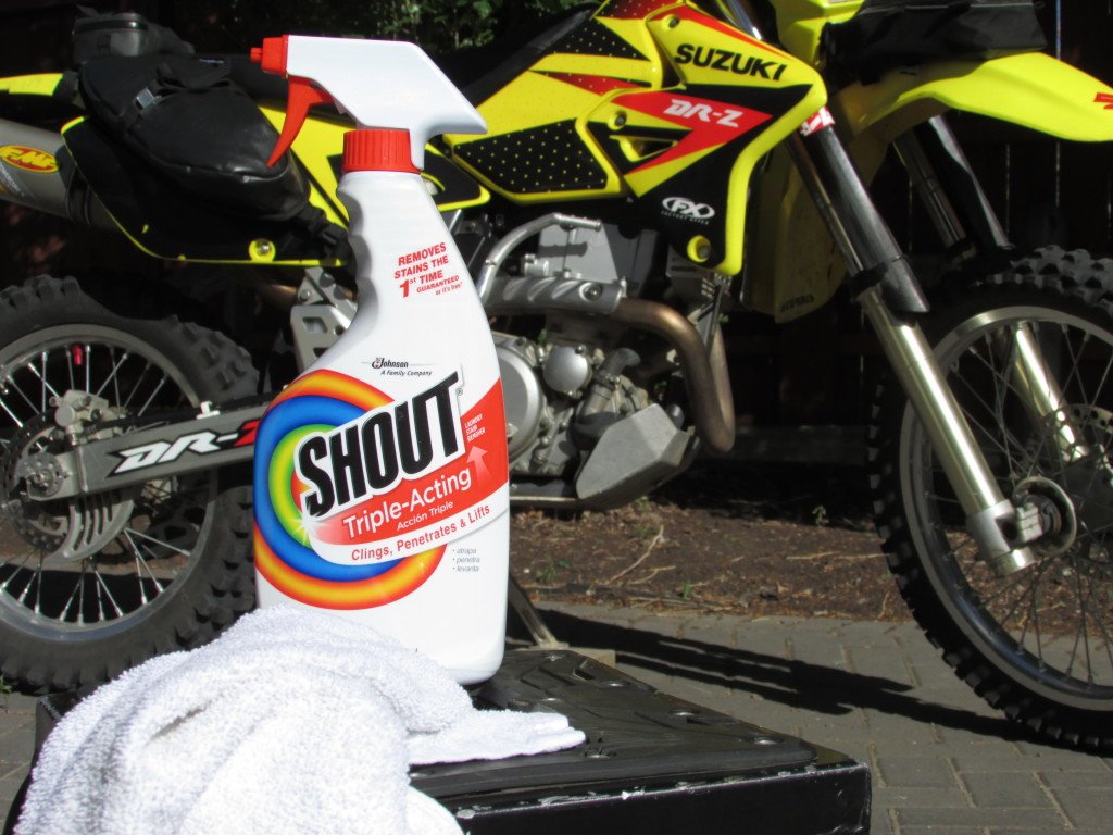 best way to wash a dual sport motorcycle